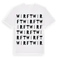 Wirft ordlek t-shirt