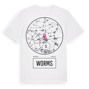 Worms t-shirt – ekologisk bomull t-shirt från Pinshirt