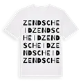 Zendscheid ordlek t-shirt