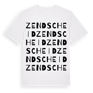 Zendscheid ordlek t-shirt – ekologisk bomull t-shirt från Pinshirt