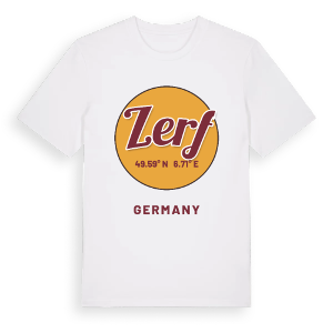 Zerf cirkel t-shirt – ekologisk bomull t-shirt från Pinshirt
