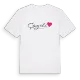 Çayeli hjärta t-shirt