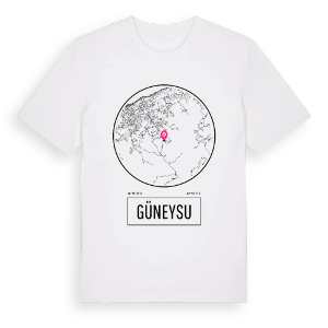 Güneysu t-shirt – ekologisk bomull t-shirt från Pinshirt