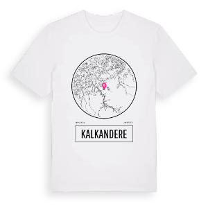 Kalkandere t-shirt – ekologisk bomull t-shirt från Pinshirt