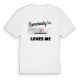 Någon i Başak Mahallesi älskar mig t-shirt