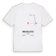 Damlabaşı Köyü karta t-shirt