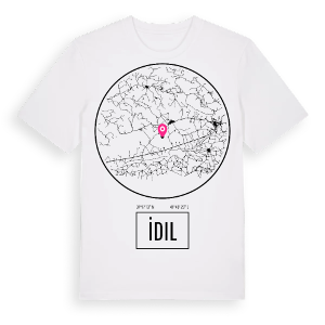 İdil t-shirt – ekologisk bomull t-shirt från Pinshirt