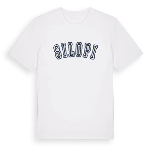 Silopi college t-shirt – ekologisk bomull t-shirt från Pinshirt