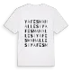 Yafes Mahallesi ordlek t-shirt