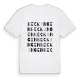 Beckingen ordlek t-shirt