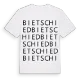 Bietschied ordlek t-shirt