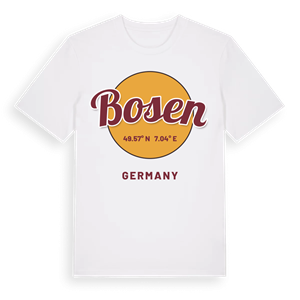 Bosen cirkel t-shirt – ekologisk bomull t-shirt från Pinshirt