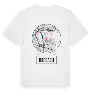Brebach t-shirt – ekologisk bomull t-shirt från Pinshirt