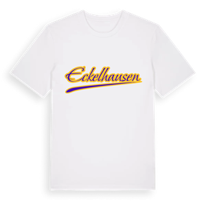 Eckelhausen baseball t-shirt – ekologisk bomull t-shirt från Pinshirt