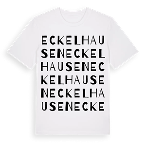 Eckelhausen ordlek t-shirt – ekologisk bomull t-shirt från Pinshirt