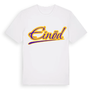 Einöd baseball t-shirt – ekologisk bomull t-shirt från Pinshirt