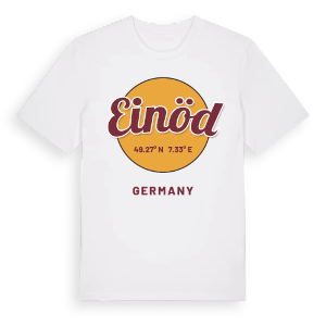 Einöd cirkel t-shirt – ekologisk bomull t-shirt från Pinshirt
