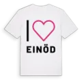 Jag älskar Einöd t-shirt stort tryck