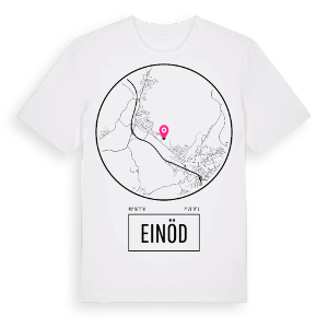 Einöd t-shirt – ekologisk bomull t-shirt från Pinshirt