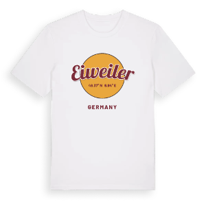 Eiweiler cirkel t-shirt – ekologisk bomull t-shirt från Pinshirt