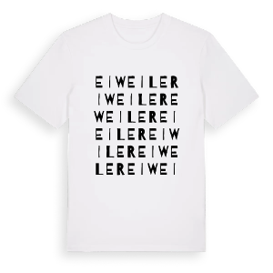 Eiweiler ordlek t-shirt – ekologisk bomull t-shirt från Pinshirt