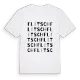 Flitsch ordlek t-shirt