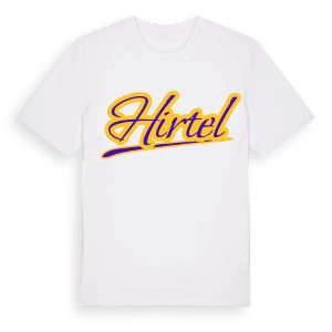 Hirtel baseball t-shirt – ekologisk bomull t-shirt från Pinshirt