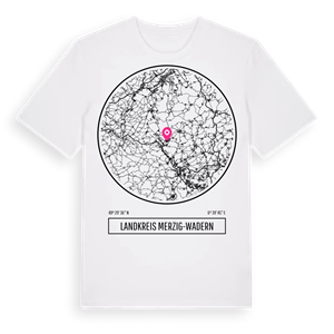 Landkreis Merzig-Wadern t-shirt – ekologisk bomull t-shirt från Pinshirt