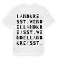 Landkreis St. Wendel ordlek t-shirt