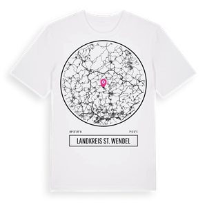 Landkreis St. Wendel t-shirt – ekologisk bomull t-shirt från Pinshirt