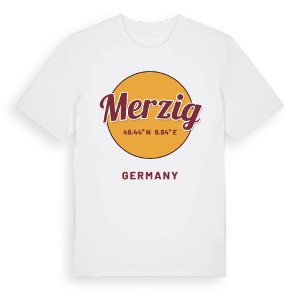 Merzig cirkel t-shirt – ekologisk bomull t-shirt från Pinshirt