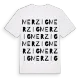Merzig ordlek t-shirt