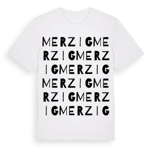 Merzig ordlek t-shirt – ekologisk bomull t-shirt från Pinshirt