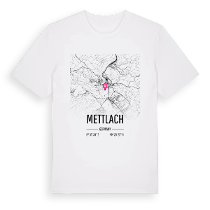 Mettlach karta t-shirt – ekologisk bomull t-shirt från Pinshirt