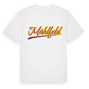 Mühlfeld baseball t-shirt – ekologisk bomull t-shirt från Pinshirt