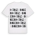 Münzingen ordlek t-shirt