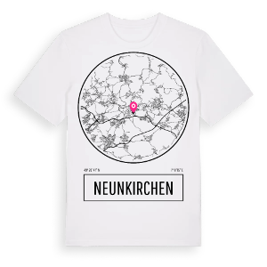 Neunkirchen t-shirt – ekologisk bomull t-shirt från Pinshirt