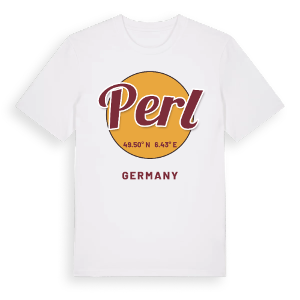 Perl cirkel t-shirt – ekologisk bomull t-shirt från Pinshirt