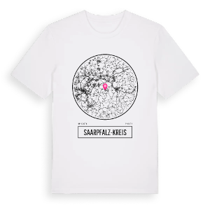 Saarpfalz-Kreis t-shirt – ekologisk bomull t-shirt från Pinshirt