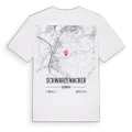 Schwarzenacker karta t-shirt