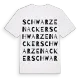 Schwarzenacker ordlek t-shirt