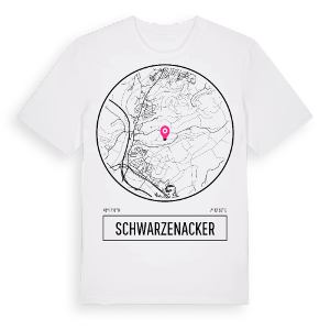Schwarzenacker t-shirt – ekologisk bomull t-shirt från Pinshirt