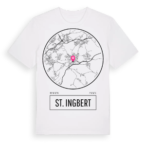 St. Ingbert t-shirt – ekologisk bomull t-shirt från Pinshirt