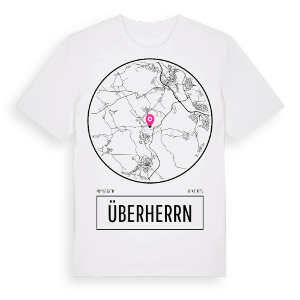 Überherrn t-shirt – ekologisk bomull t-shirt från Pinshirt