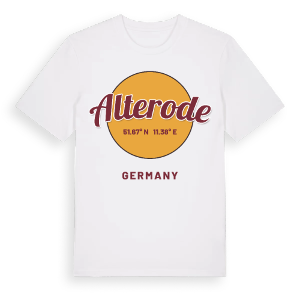 Alterode cirkel t-shirt – ekologisk bomull t-shirt från Pinshirt