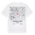 Altmarkkreis Salzwedel karta t-shirt
