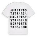 An der Poststraße ordlek t-shirt
