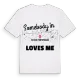 Någon i An der Poststraße älskar mig t-shirt