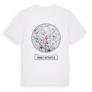 Anhalt-Bitterfeld t-shirt – ekologisk bomull t-shirt från Pinshirt