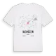 Bad Kösen karta t-shirt